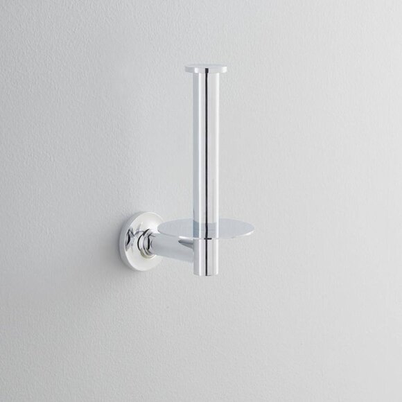 NWT Purist Vertical toilet paper holder K-14444 Polished Chrome BRAND NEW - Picture 1 of 14
